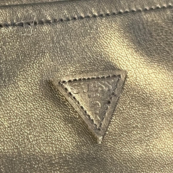 Guess Black Faux-Leather Pants Size 2 - Picture 5 of 10